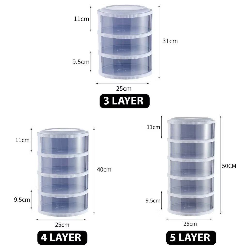 Stackable Food Storage Container (4 Layers)446256366413434889
