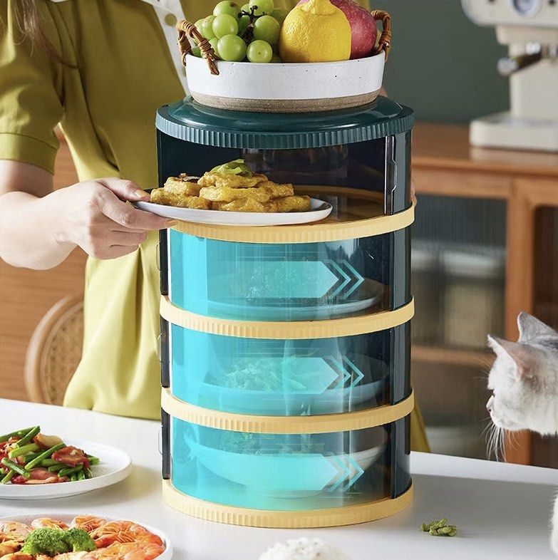 Stackable Food Storage Container (4 Layers)446256366413434881