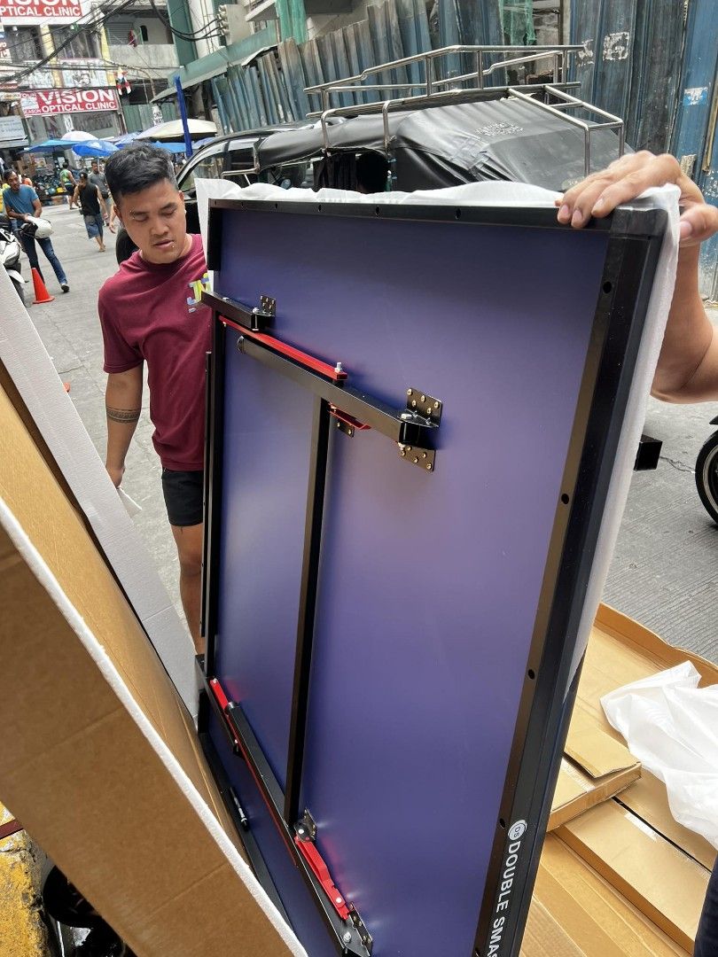 Table Tennis with wheels heavy duty (Category: Other Sports Equipment and Supplies) located in Valenzuela. Submitted by carlo_023 (Listing ID 1436271030, Image 2). Description: .
