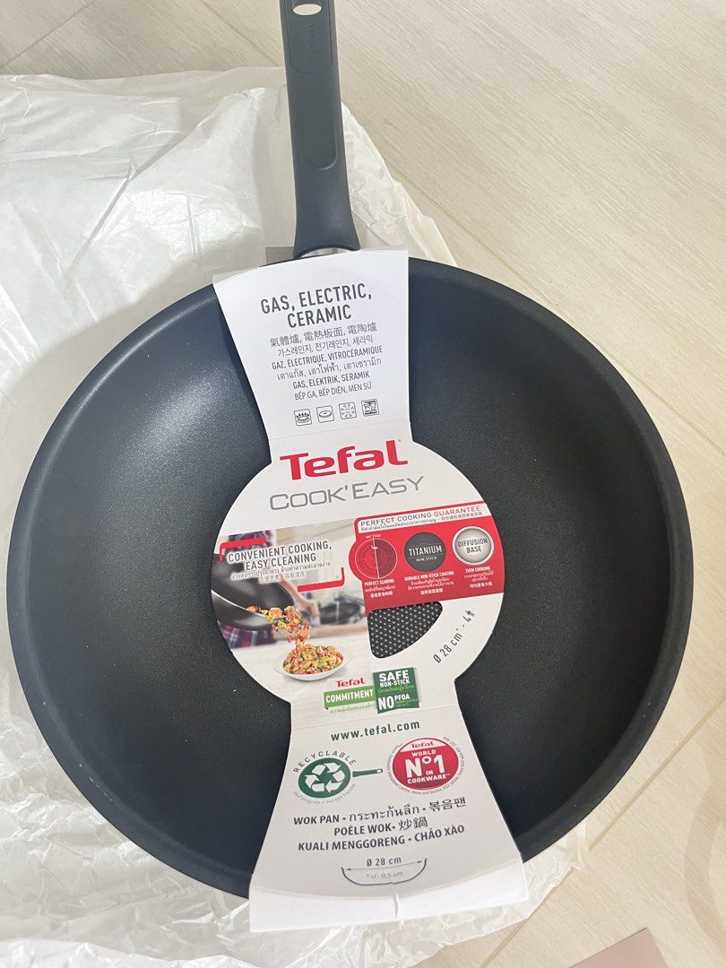 Tefal Cook Easy Wok Pan - 28cm