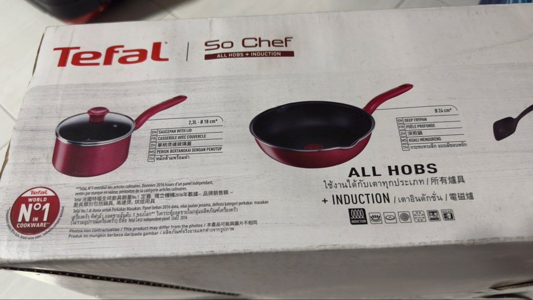 Tefal cooking set , 4 pieces445611833044520965