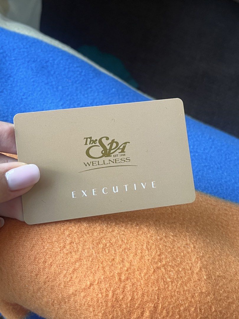 The Spa Executive Massages Card (Category: Massage Devices) located in Paranaque City. Submitted by martsor (Listing ID 1436139937, Image 1). Description: Hi! I'm selling my The Spa Wellness Card which has 5 sessions of a 1 hour massage in an executive accommodation for ₱7,500 only 🧖‍♀️🧖🧖‍♂️ Retail price for 1 hr executive massage is ₱1,705 per session or ₱8,525 for 5 sessions. Save ₱241 per session or ₱1,025 for 5 sessions 😌🧘‍♀️ *The execut