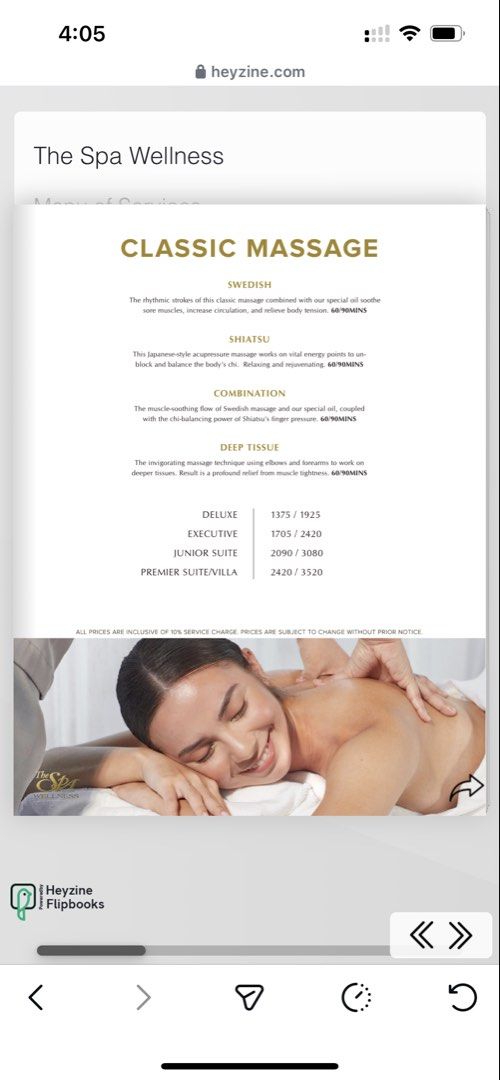 The Spa Executive Massages Card (Category: Massage Devices) located in Paranaque City. Submitted by martsor (Listing ID 1436139937, Image 2). Description: Hi! I'm selling my The Spa Wellness Card which has 5 sessions of a 1 hour massage in an executive accommodation for ₱7,500 only 🧖‍♀️🧖🧖‍♂️ Retail price for 1 hr executive massage is ₱1,705 per session or ₱8,525 for 5 sessions. Save ₱241 per session or ₱1,025 for 5 sessions 😌🧘‍♀️ *The execut