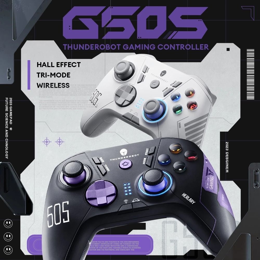 Thunderobot G505 Wireless Game Controller Buy 1 Take 1 (Category: Controllers) located in Paranaque City. Submitted by carm_zzz (Listing ID 1436211552, Image 1). Description: Current Avg. Market Price: 1,400 each - Wireless Thunderobot G505 game controllers - 2pcs | Black and White - RGB buttons - Free controller stand and headphone rest For both our protection, I require a video call with the buyer. If you don't want to, I won't sell it to you. 