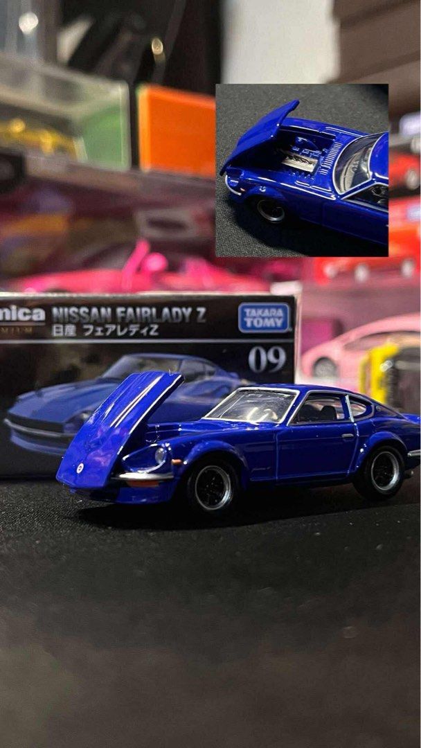 Tomica Mazda 787B, Tomica premiums (Category: Vehicle & Diecast Models) located in Quezon City. Submitted by gianluisg46503 (Listing ID 1436259309, Image 3). Description: Mainline Tomica Mazda 787b Tomica premiums: - Mazda Savanna RX7 - Ferrari FXX K - Nissan Fairlady 240z Can do meetups Can do shipping via LBC, Lalamove, J&t Payment via GCASH.