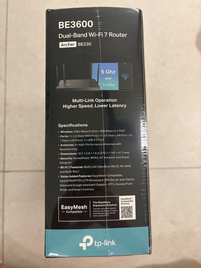 TP-Link BE3600 Dual-Band Wi-Fi 7 Router445933636173834242