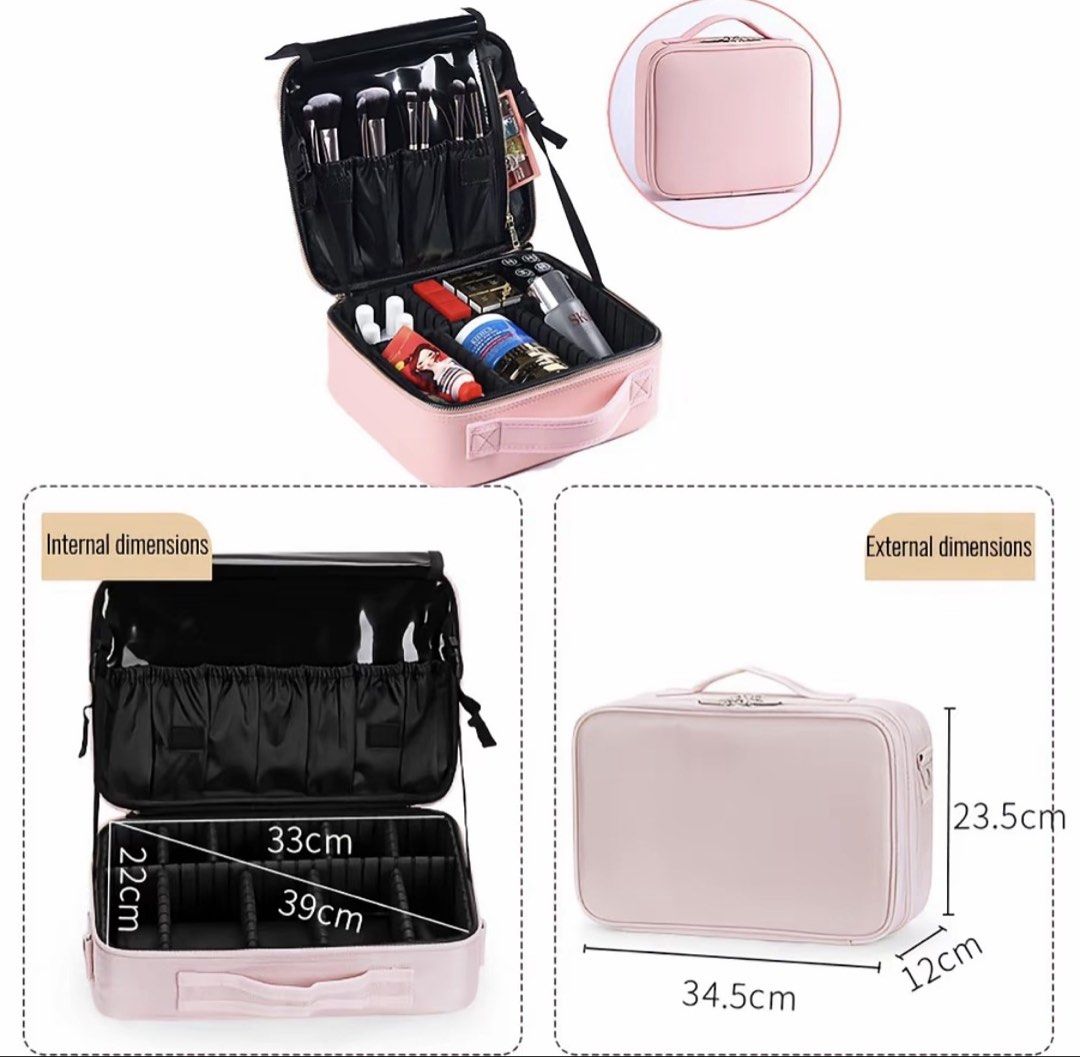 Travel cosmetic storage bag (Category: Makeup) located in Tarlac. Submitted by mileeeesss (Listing ID 1436138226, Image 1). Description: ❗️payment first policy ❗️ Travel make up cosmetic bag Selling for: ₱499 orig price: 896 Why selling cheaper? • First of all, 100% authentic • Super dami kong tambak, need na ma-dispose (affiliate si seller) • Video available — ginawan ko lang rin ng video para mapromote Payment & Delivery: • MOP: GCash • Meet-up