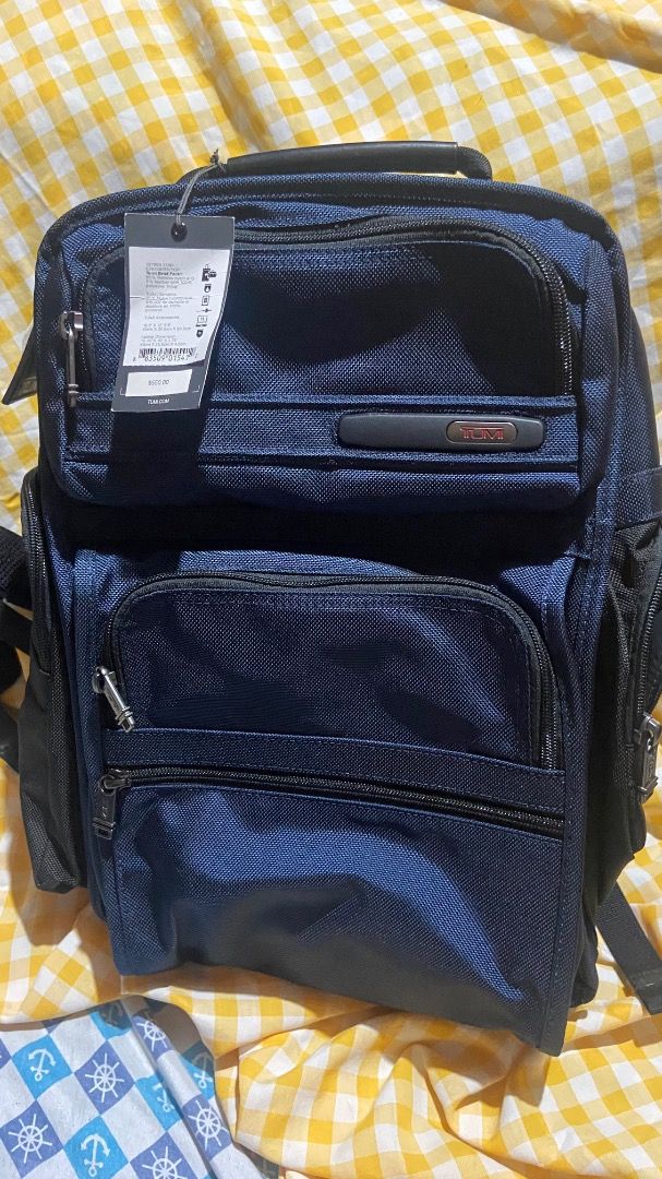 Tumi brief pack ballistic nylon backpack (Category: Luxury Bags & Wallets) located in Paranaque City. Submitted by vincechong0813 (Listing ID 1436144575, Image 1). Description: .