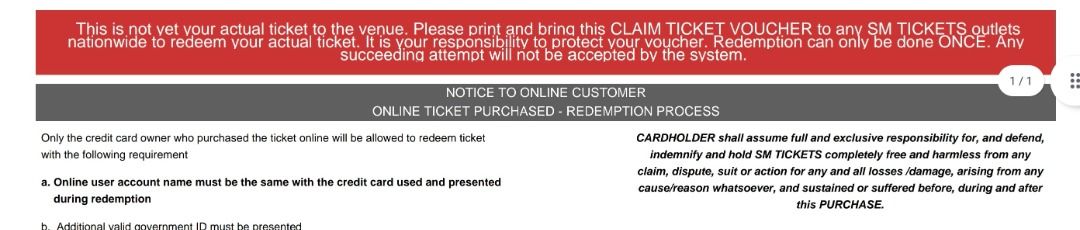 UBBPREMIUM LANY TICKET CONCERT (Category: Events Tickets) located in Caloocan City. Submitted by wildocean-d00490 (Listing ID 1436193628, Image 2). Description: Can do meetup when claiming the ticket: around makati/manila/pasay lang Both for sale seperately. Upper box premium row 126 Seats: 452 and 461 Rfs: Need magkatabi seat November 8 - MOA arena .