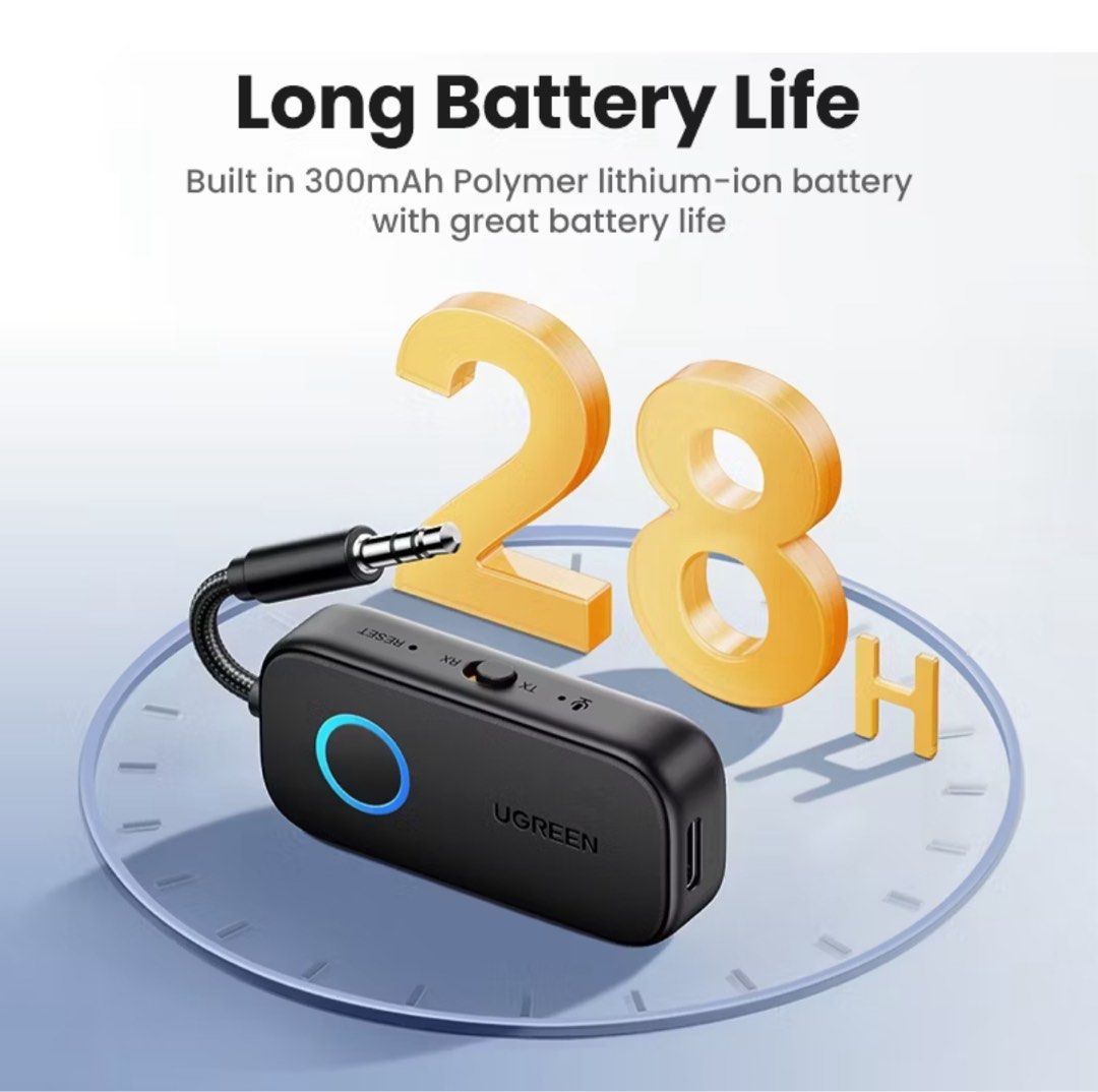 Ugreen 2-in-1 Bluetooth 5.2 Receiver/Transmitter445651684573194242