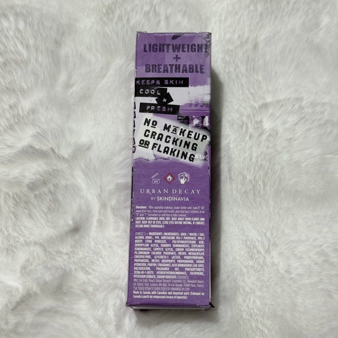 Urban Decay Setting Spray 118ML (Category: Makeup) located in Quezon City. Submitted by porhamie (Listing ID 1436268274, Image 2). Description: .