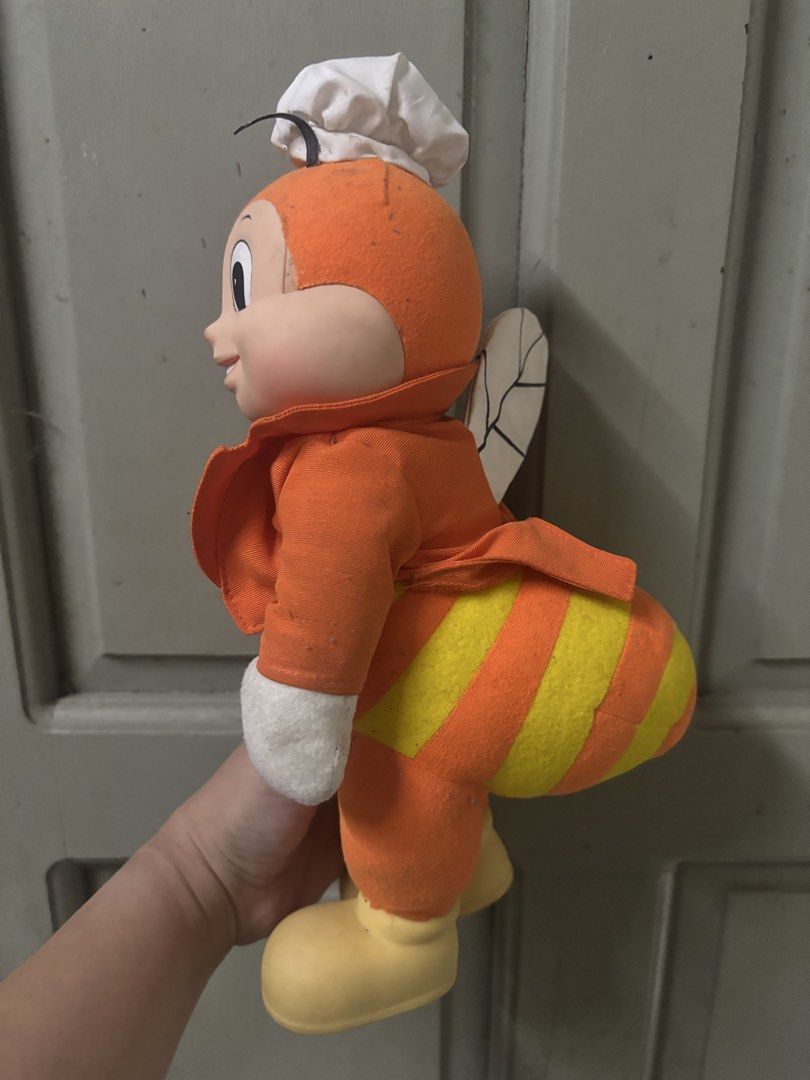 Vintage Jollibee Orange Doll (Category: Kids Toys) located in Taytay. Submitted by michidc (Listing ID 1436206223, Image 3). Description: Selling Vintage Jollibee Orange Doll Perfect Condition Vinyl Head and shoes 4500 only 2pcs left! Non-negotiable Pickup Taytay, Rizal.