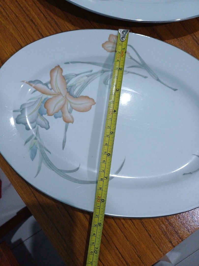 Vintage Oval Platters with Floral Design445743363586140162