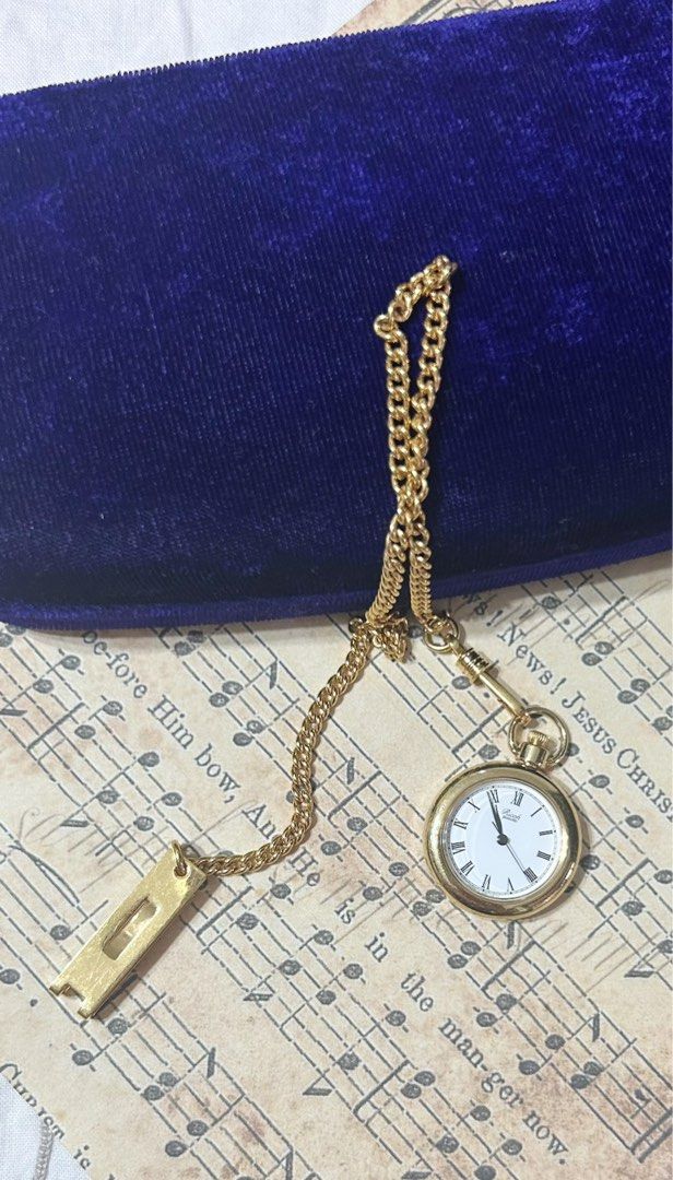 Vintage Ricoh Pocket Watch (Category: Everything Else Others) located in Makati City. Submitted by cestparfaitvintagejewelries (Listing ID 1436165368, Image 1). Description: ❤️ Tested working only. no battery included.