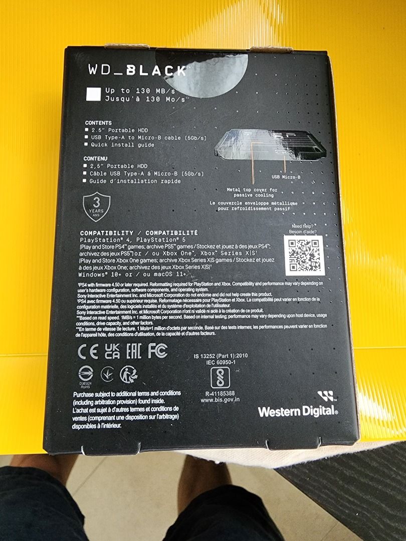 WD Black P10 2TB External Hard Drive445669452620113921
