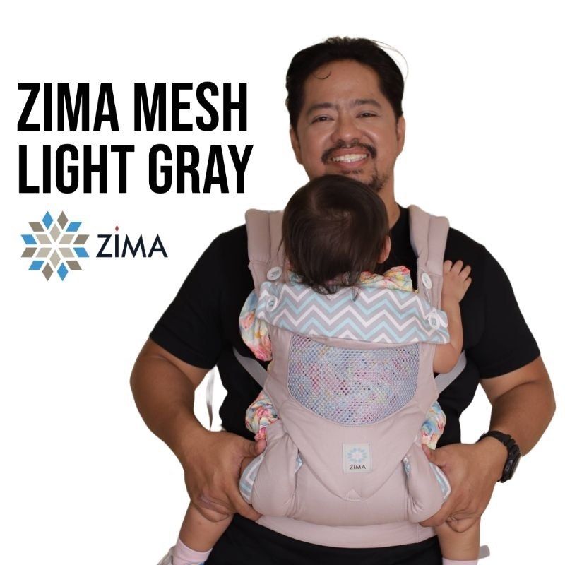 Zima Mesh Ergonomic Baby Carrier (Category: Carriers & Slings) located in Pasig City. Submitted by juanamarie (Listing ID 1436278950, Image 1). Description: Zima Mesh Ergonomic Baby Carrier Brand New Complete with box Original Price: 2,995Php Selling Price: 2,500Php Negotiable for sure buyer Rfs: Ayaw ni baby 😔.