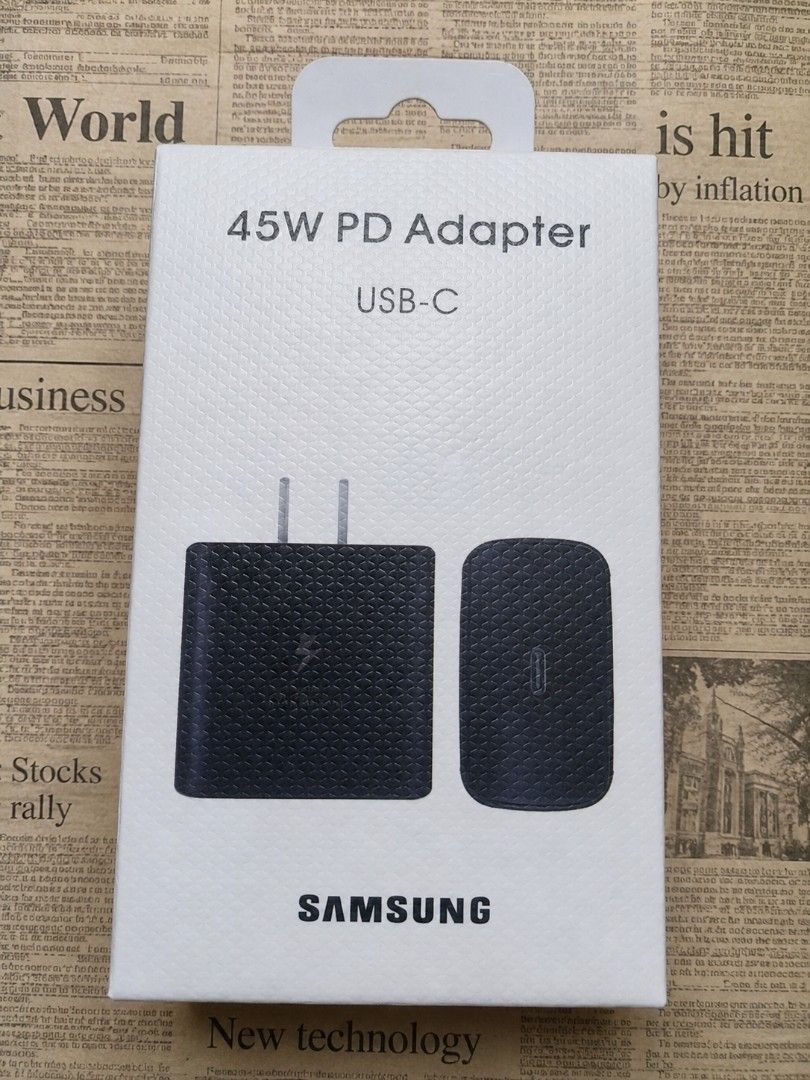 45W USB-C Super Fast Charger (Category: Chargers & Cables) located in Iloilo. Submitted by nenebuds (Listing ID 1436467783, Image 1). Description: 45W PD USB-C Charger Fast Charging compatible for Supported devices. Good for daily use and travel 📍Iloilo.