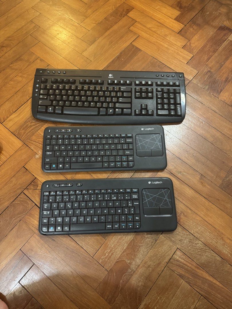 6 Logitech and Microsoft Keyboards - Various Models446799764931235840