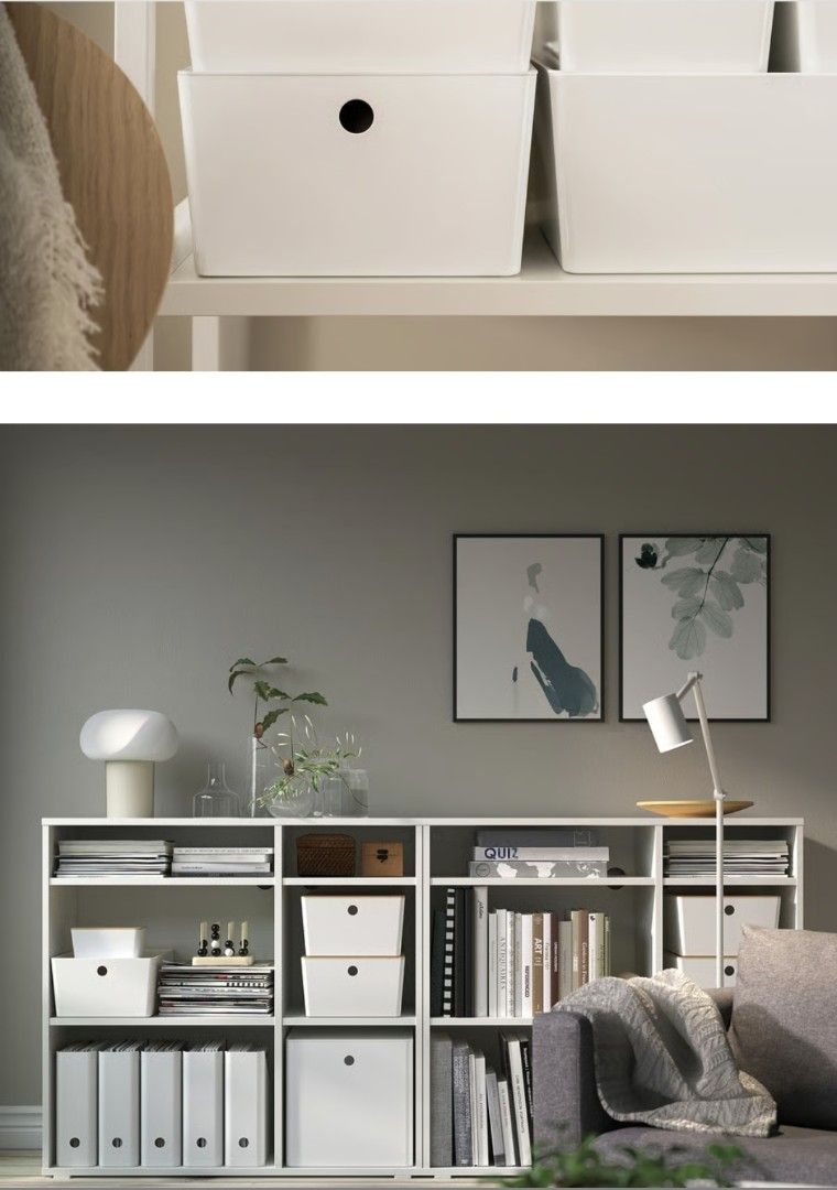 📦✨ IKEA KUGGIS Box + Insert – White 🌟446625724351784962