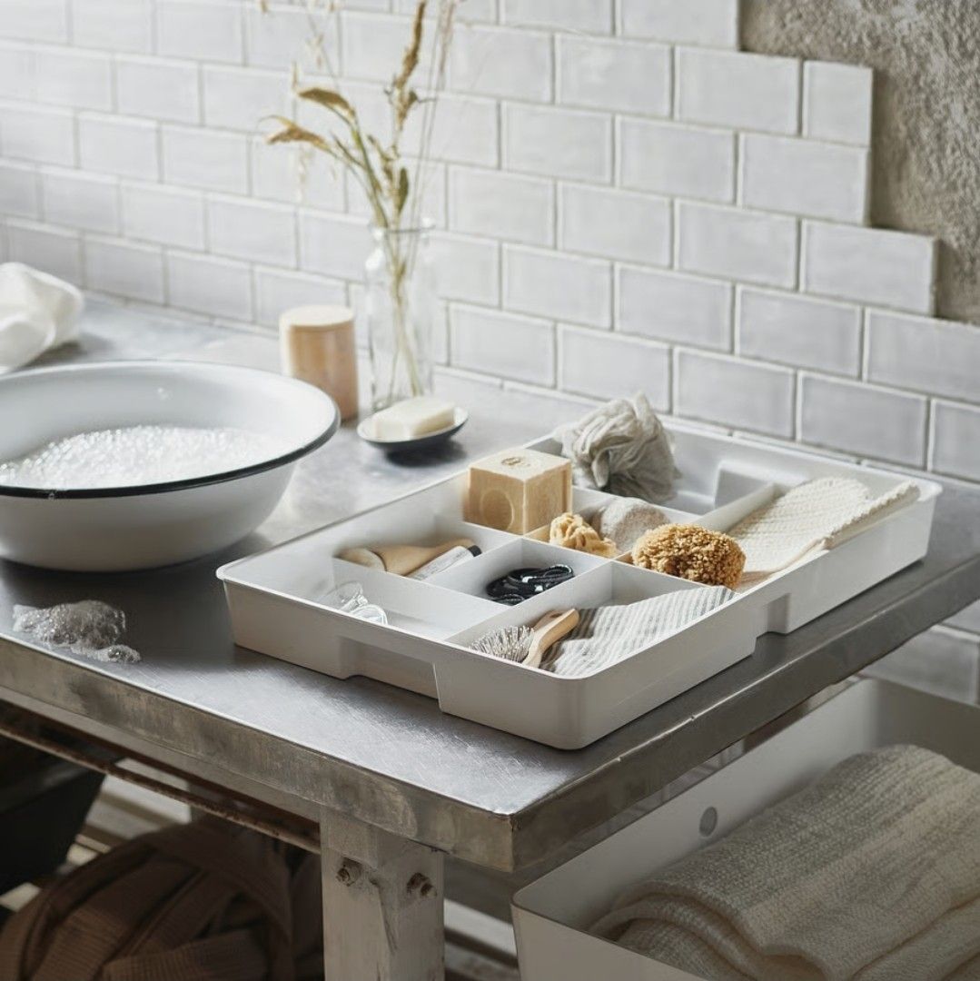📦✨ IKEA KUGGIS Box + Insert – White 🌟446625724351784966