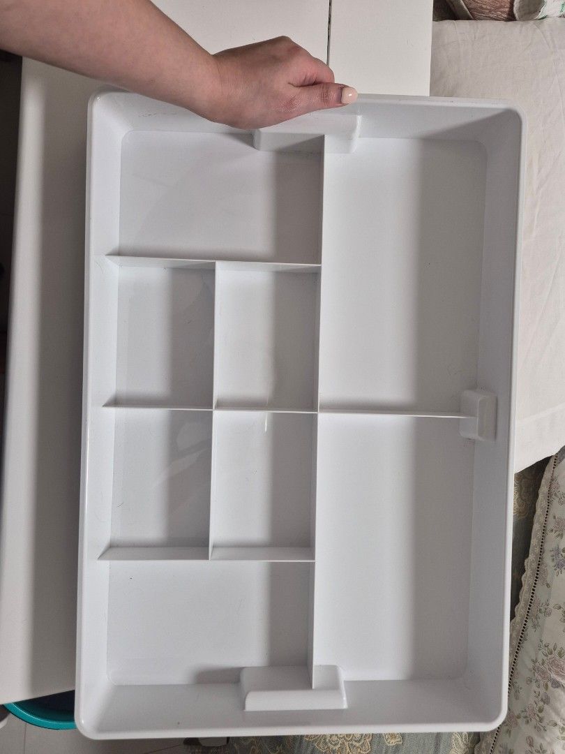 📦✨ IKEA KUGGIS Box + Insert – White 🌟446625724351784968