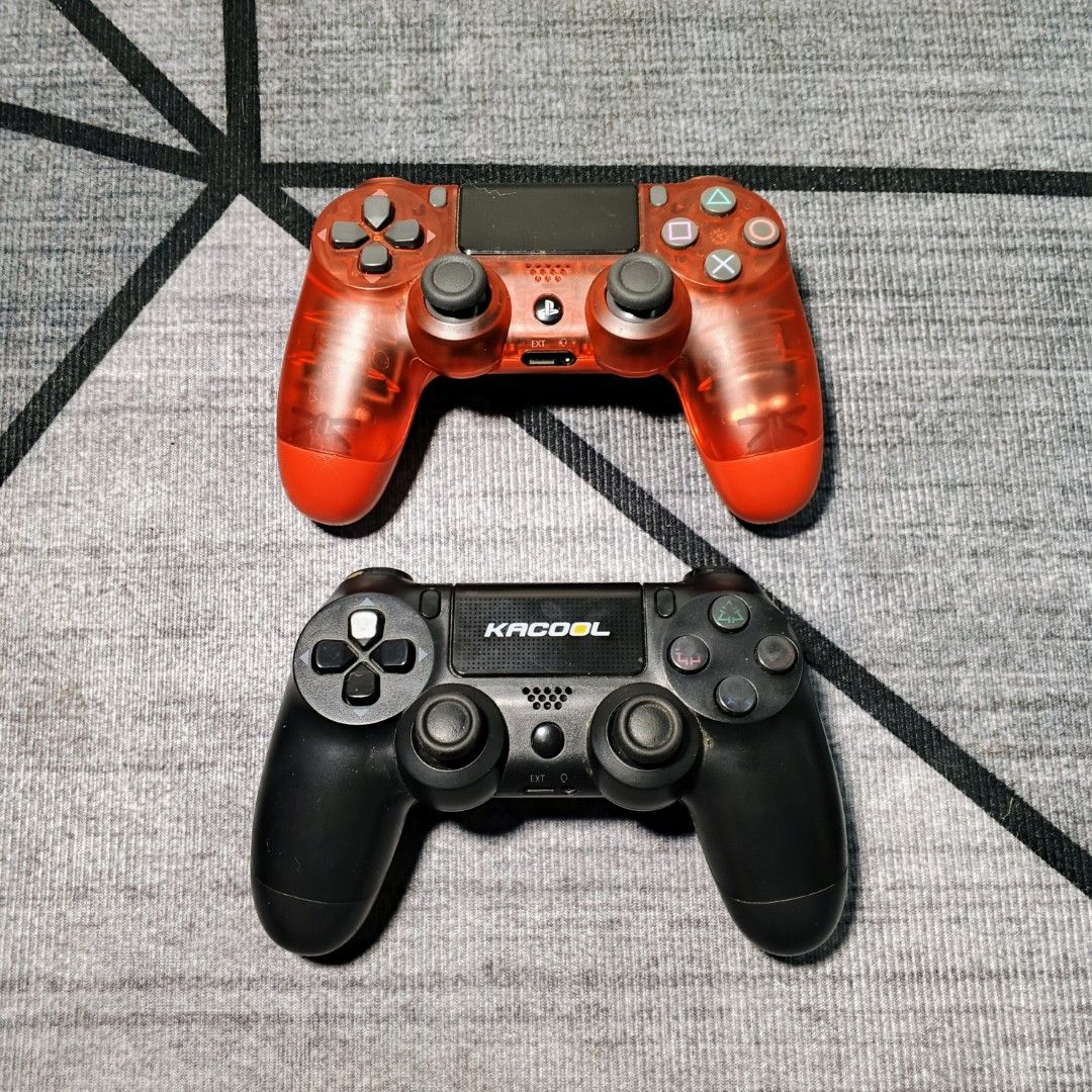 PS4 Controller Bundle: 1 Authentic Sony & 1 OEM Controller (Category: Controllers) located in Quezon City. Submitted by anakin__skywalker (Listing ID 1436359476, Image 1). Description: 🎮 PS4 Controller Bundle: 1 Authentic Sony & 1 OEM Controller Location: Valenzuela Looking for an extra controller for co-op gaming or a reliable backup? I am selling a pair of PS4 controllers. One is an authentic Sony controller, and the other is an OEM controller