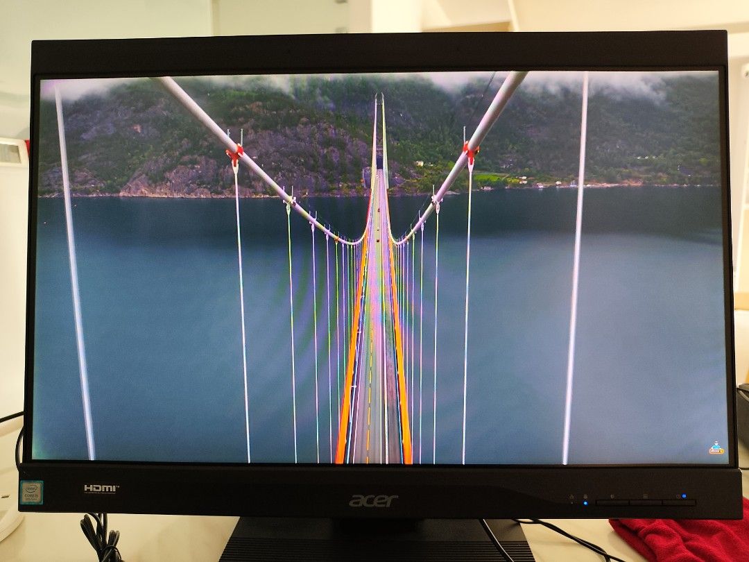 Acer Veriton Desktop with Monitor