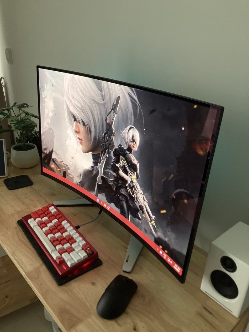Alienware AW3225QF 32inch 4k QD-OLED Curved Gaming Monitor