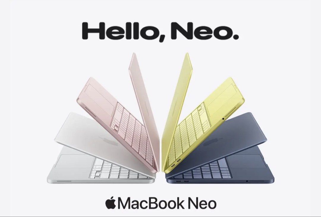 Apple MacBook Neo 256GB - Various Colors446555663599544320
