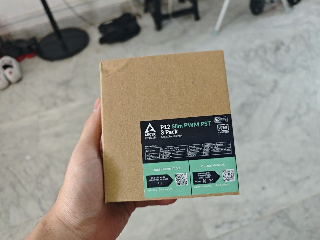 Arctic P12 Slim 3 pack / P12 Pro 5 pack
