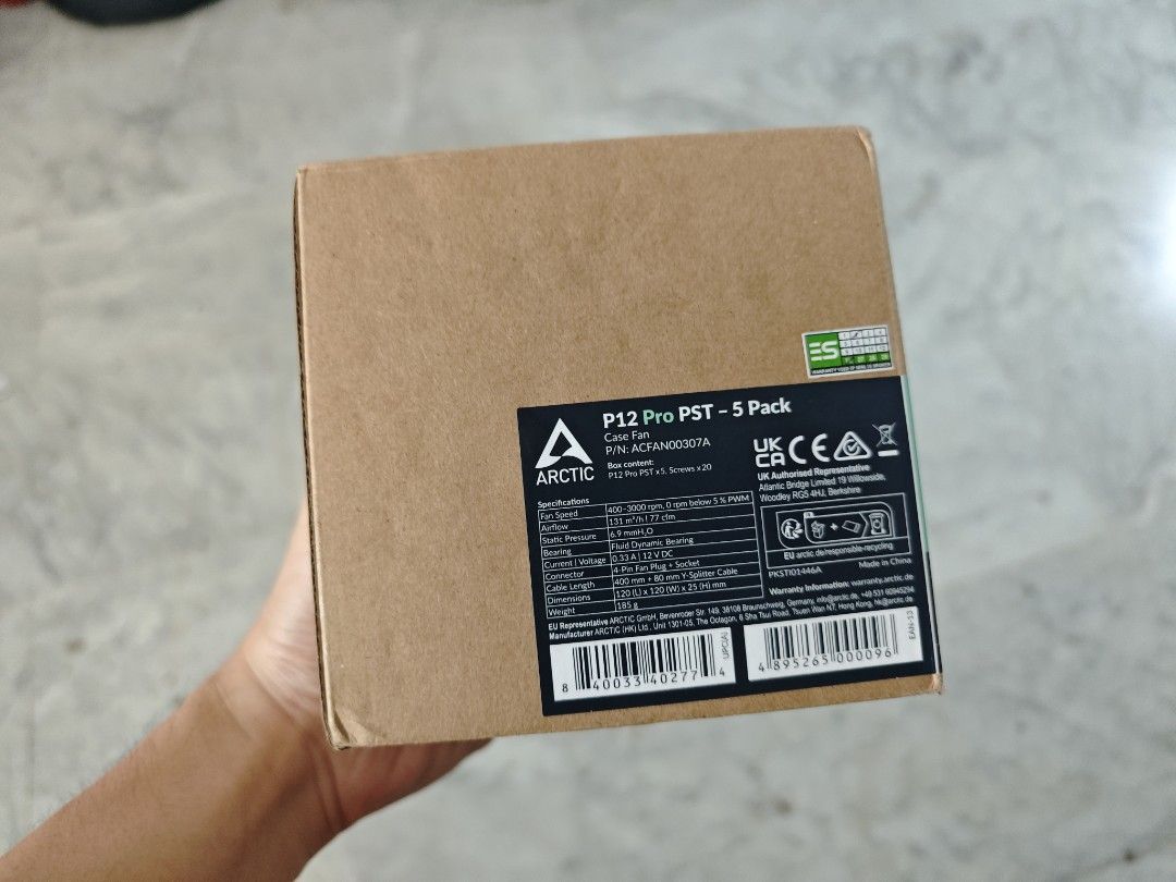 Arctic P12 Slim 3 pack / P12 Pro 5 pack446565372365393921