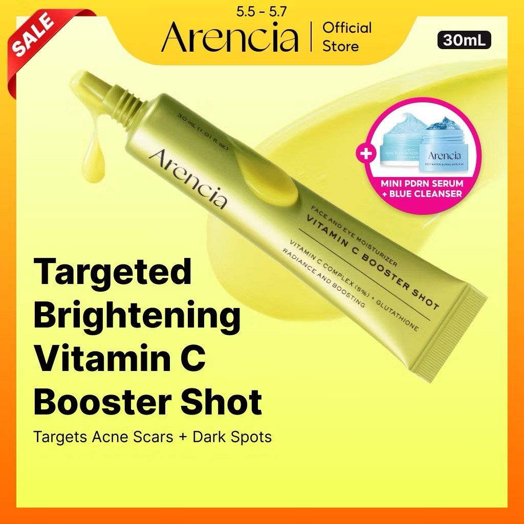 Arencia] Vitamin C Booster Shot 30ml for Firmer Skin, Pore Minimizer,  Wrinkles & Fine Lines, Dark Spots Care, Beauty & Personal Care, Face, Face  Care Products on Carousell