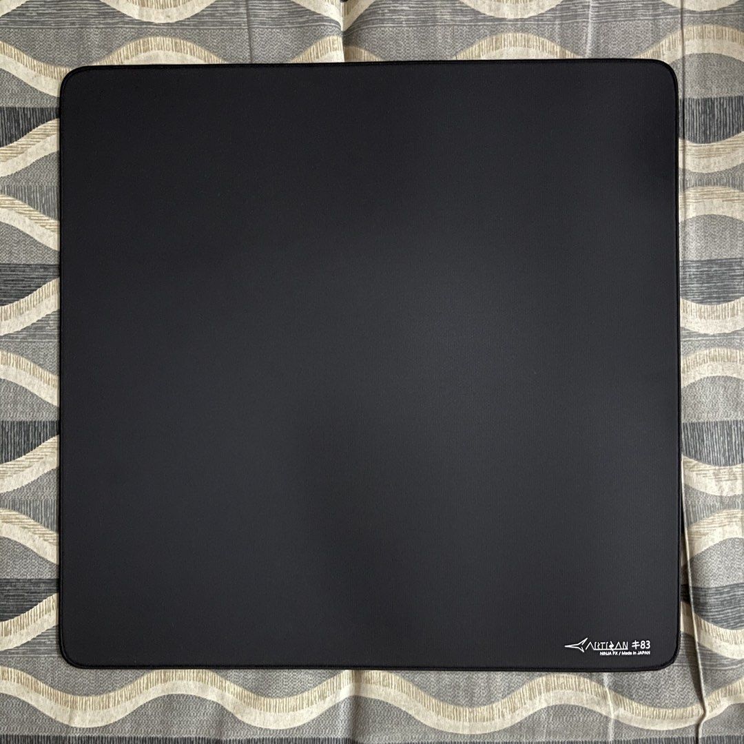 ARTISAN NINJA FX KEY-83 XSOFT XXL BLACK (Category: Mouse & Mousepads) located in General Trias. Submitted by finezalan (Listing ID 1436394596, Image 1). Description: • Can pass as brand-new • 1st owner • Used for ONLY 2 games then box stored • Sleeve user • Box dents due to overseas shipping • Bought at orange app (4/14/26, can provide proof) • Slightly negotiable.