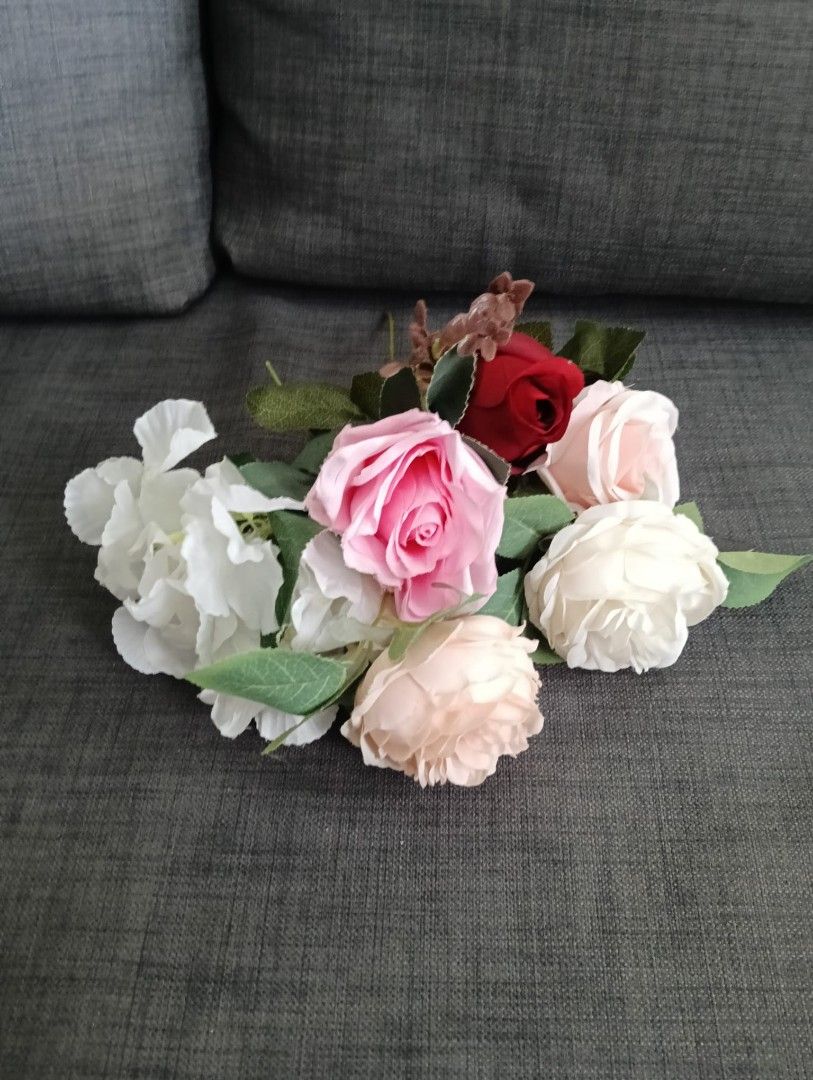 Assorted Artificial Flowers - 2 big bags