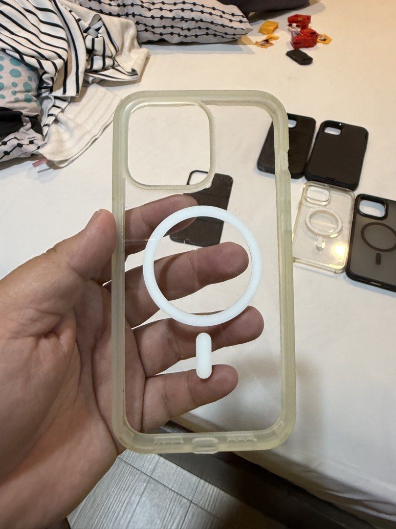 Assorted iPhone 15 Pro Max Case (Category: Cases & Sleeves) located in Manila. Submitted by chunkiefrankie (Listing ID 1436399593, Image 3). Description: For Sale Assorted iPhone 15 Pro max Cases Bundle na sya kayo na bahala. All Original Cases from Apple Pelican Otterbox and Catalyst. meet-up: Marcos highway or lalamove also can ship. shipping fee will be shoulder by the buyer..