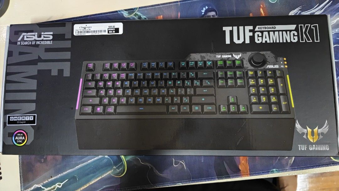 ASUS TUF Gaming K1 Keyboard446920974130237440