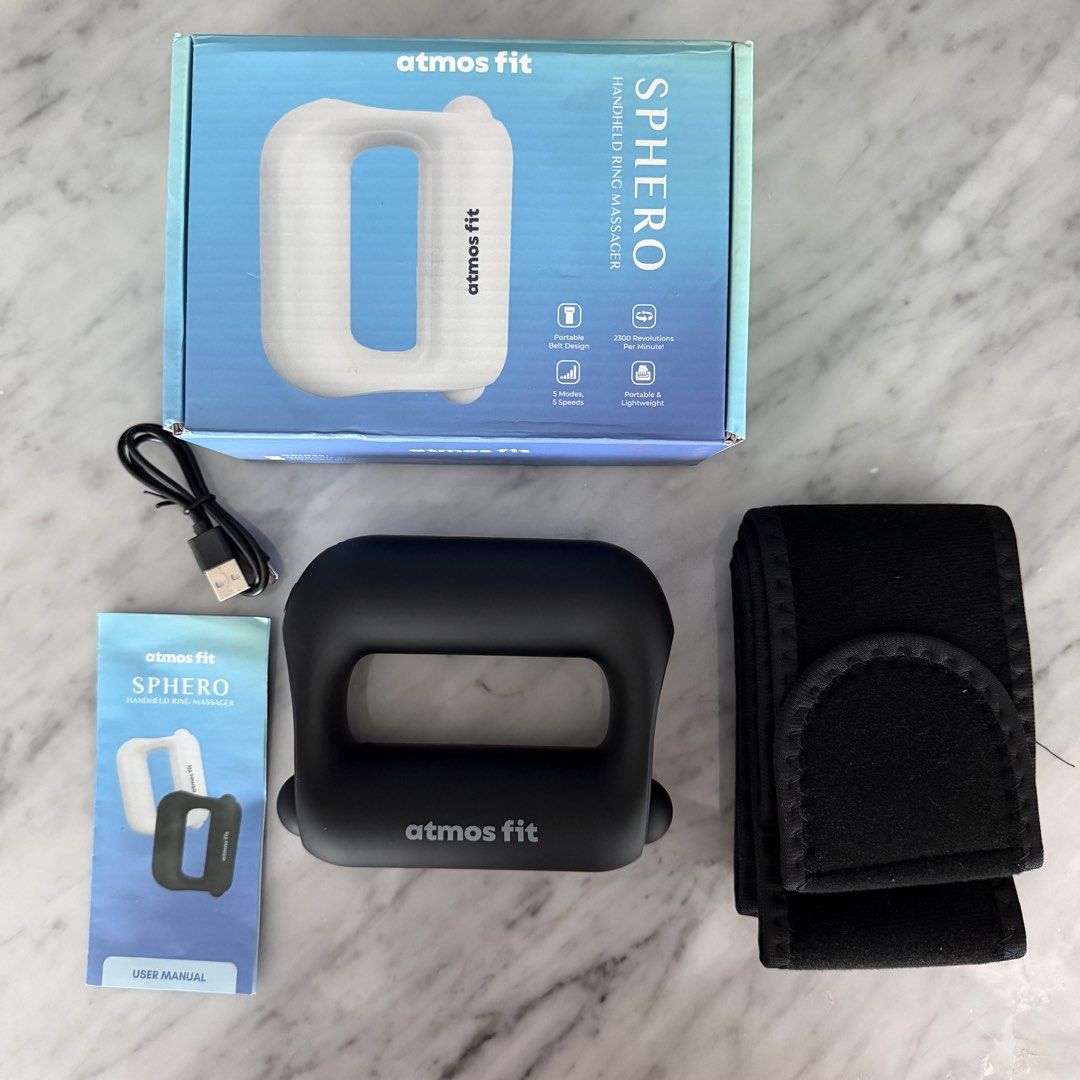 ATMOS FIT Sphero Handheld Ring Massager (Category: Massage Devices) located in Quezon City. Submitted by antler. (Listing ID 1436336780, Image 2). Description: Only used once to test and its not being used.