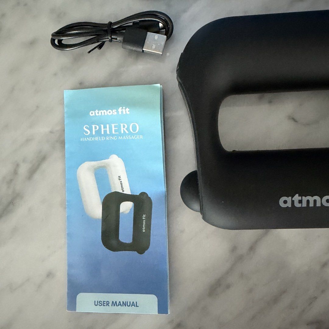 ATMOS FIT Sphero Handheld Ring Massager (Category: Massage Devices) located in Quezon City. Submitted by antler. (Listing ID 1436336780, Image 3). Description: Only used once to test and its not being used.