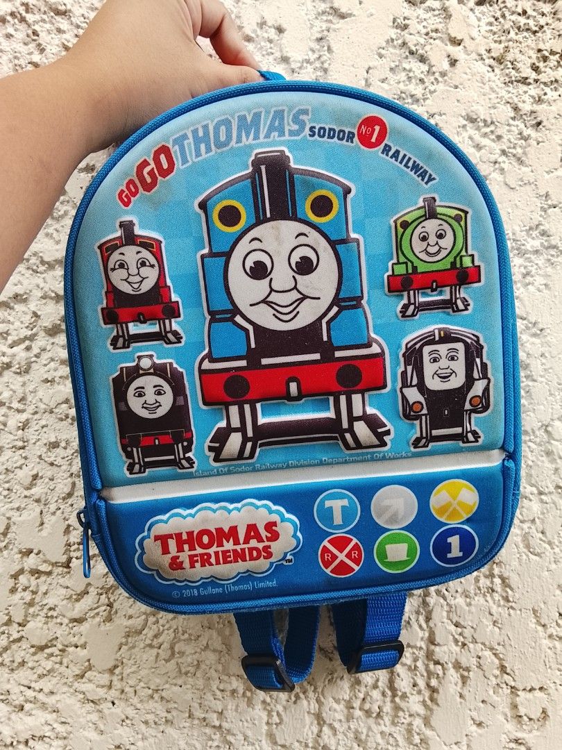 Baby Backpack (Category: Other Babies Going Out Needs) located in Muntinlupa City. Submitted by JapanItemsOnTheGo (Listing ID 1436362701, Image 1). Description: Baby Backpack Thomas and Friends.