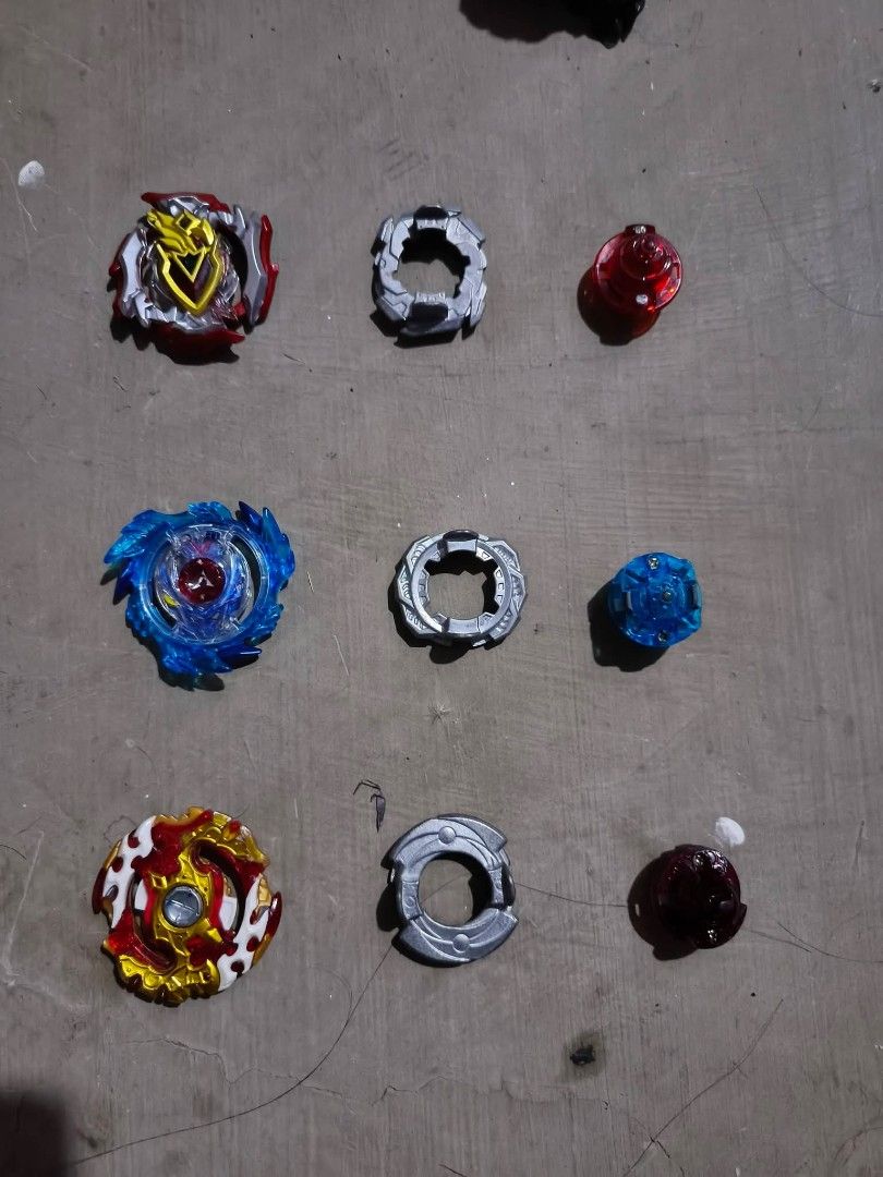 Beyblade Burst (Category: Toys & Games) located in Batangas. Submitted by safewolf_c092b0 (Listing ID 1436455522, Image 1). Description: NON TAKARA TOMY BEYBLADE (PERFECT FOR NEW PLAYERS or BEGGINERS w/ DB launcher) take all, including the launcher. ₱1,500 (negotiable) Payment: PayPal.