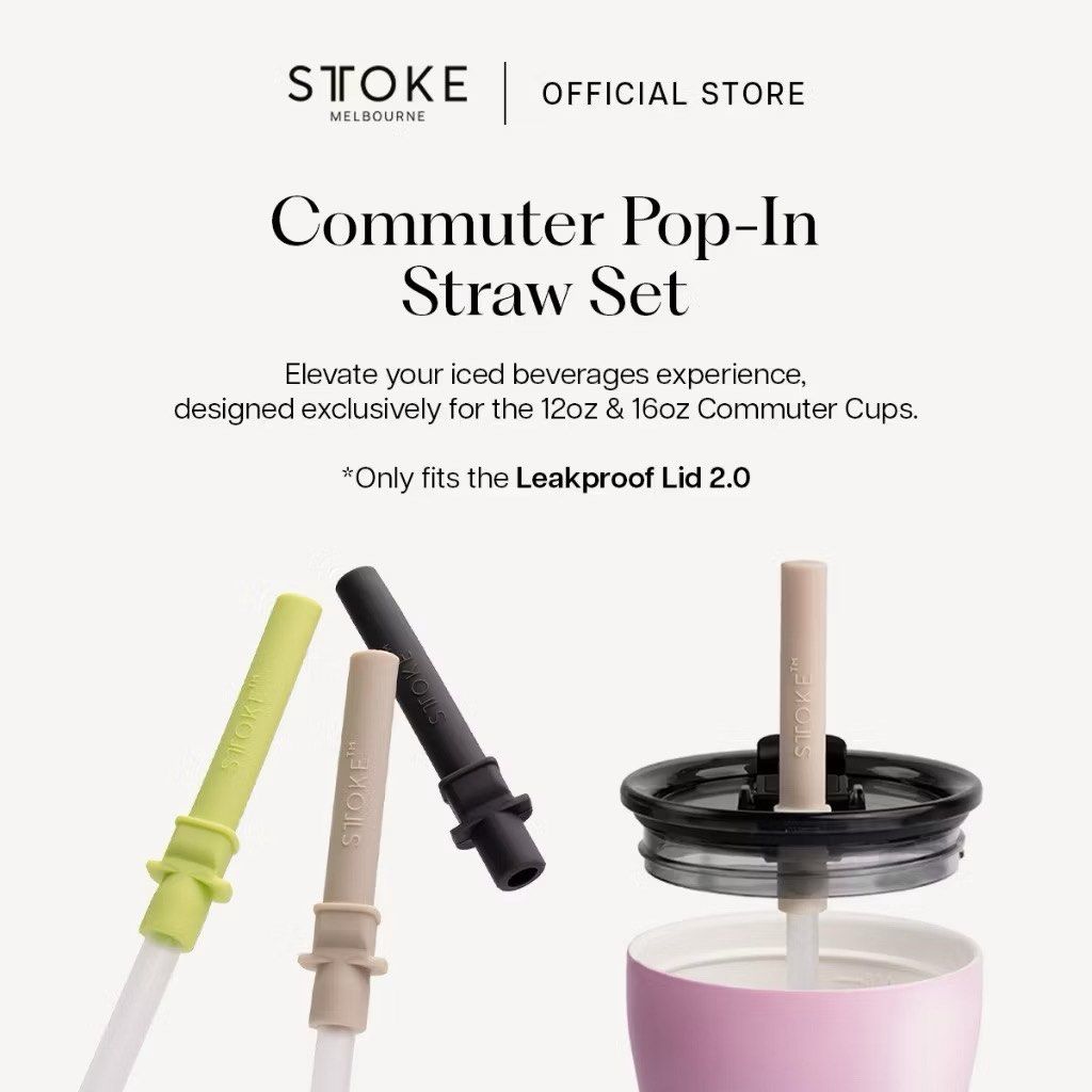 BNIP Sttoke Commuter Pop-In Straw Set