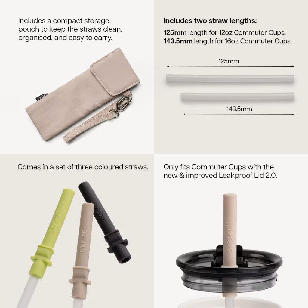 BNIP Sttoke Commuter Pop-In Straw Set446757741884221441
