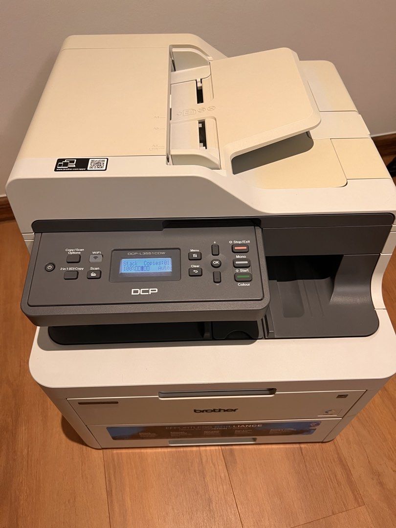 Brother DCP-L3551CDW Colour Laser Printer with All Ink Toners