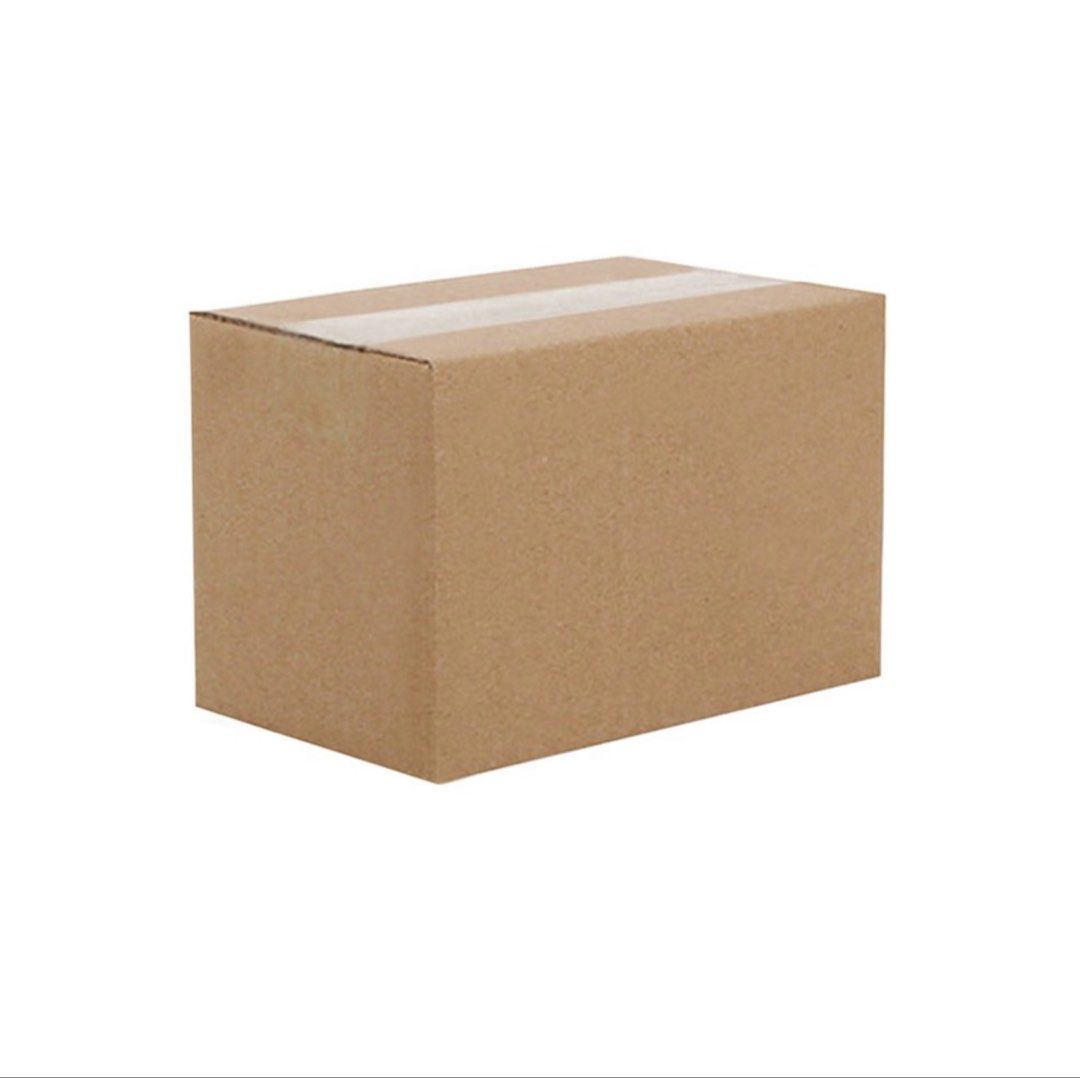 Brown Cardboard Box - Brand New (10pcs)