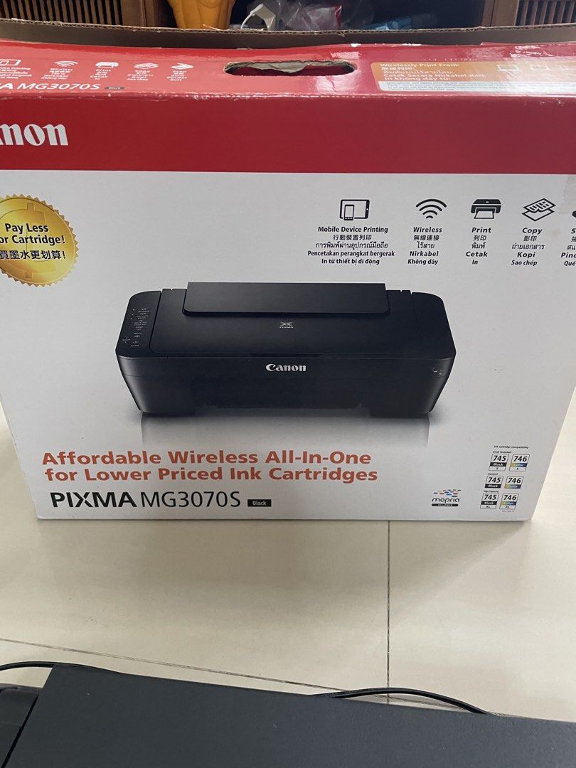 Canon PIXMA MG3070S wireless All-in-One Printer446567133668321282