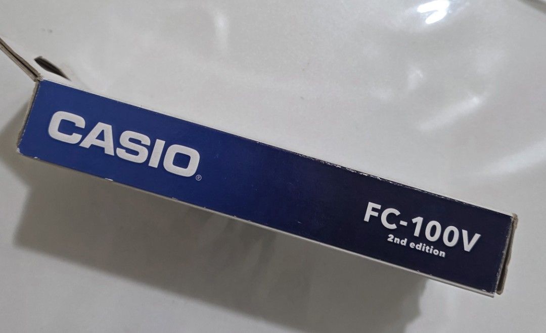 CASIO ~ FC-100V 2nd Edition Financial Consultant Calculator    👍 for RES!!
