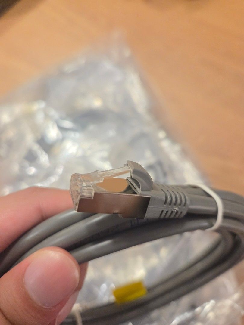 CAT6A Grey 10' Network Cable446429473790371841