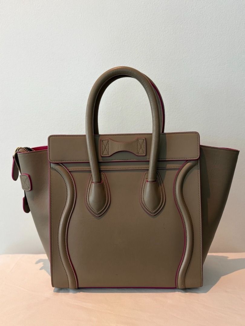 Céline Micro Luggage Tote (Category: Luxury Bags & Wallets) located in Manila. Submitted by paolohernandez28 (Listing ID 1436358425, Image 2). Description: The iconic Phoebe Philo-era Céline Luggage — the bag that defined an era and still one of the most recognizable silhouettes in luxury fashion. This is the OLD logo with the accent on the É (pre-2018), which collectors specifically seek out. 👜 Details: • Style: Micro Luggage Tote • Material: S