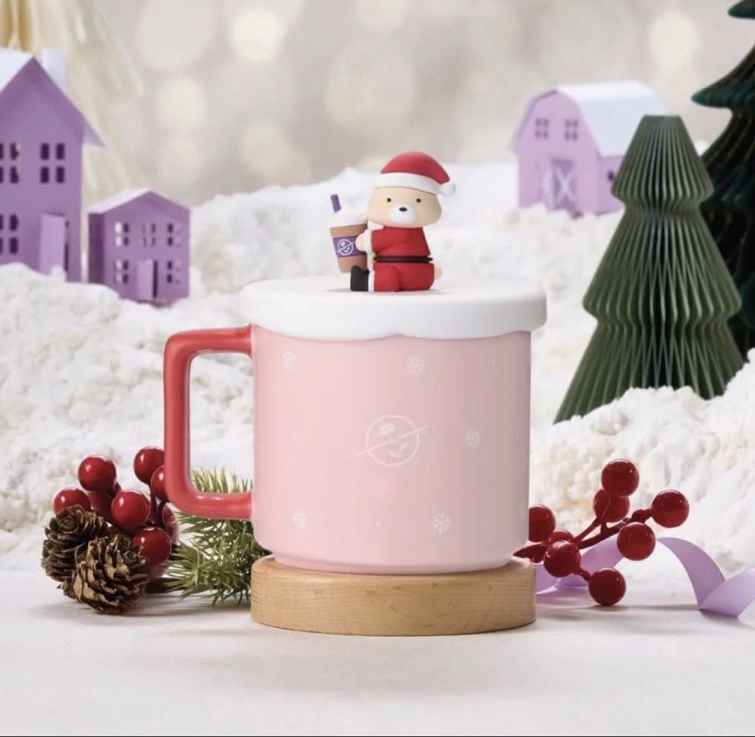 Coffee Bean & Tea Leaf Santa Bear Ceramic Mug446875877424517122