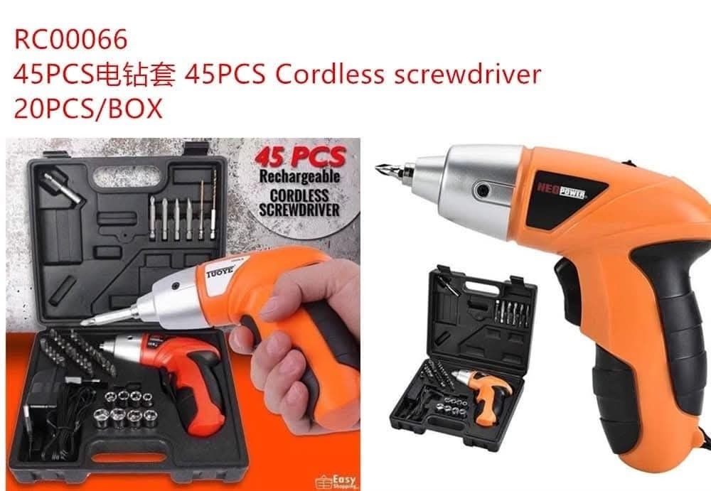 Cordless screwdriver set (Category: Construction Tools & Equipment) located in Manila. Submitted by lyfrancois14 (Listing ID 1436385363, Image 1). Description: .